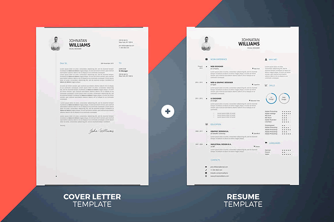 Simple Resume & Cover Letter Template