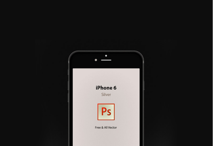 iPhone 6 Vector Mockup