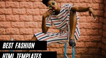 10 Best Fashion HTML Website Templates In 2024 For Online Shopping Store (Apparel and Fashion)