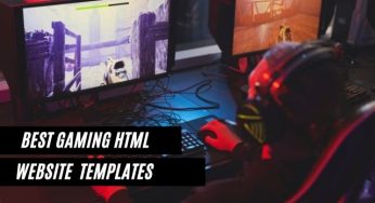 10 Best Gaming HTML Website Templates In 2024