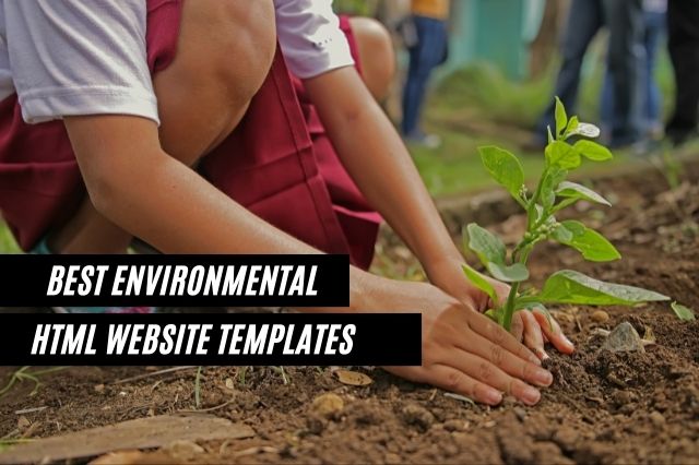 Best Environmental HTML Website Template