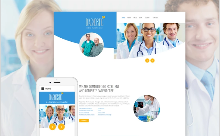 Diagnostic - Medical diagnostic center Joomla Template