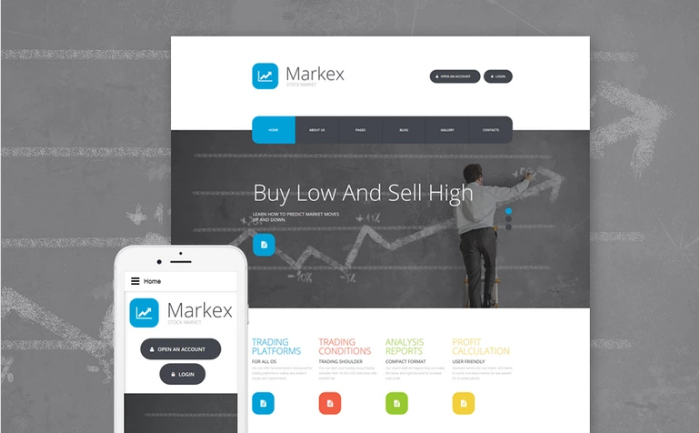 Markex Joomla Template