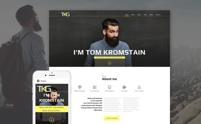 TKG Responsive Joomla Template