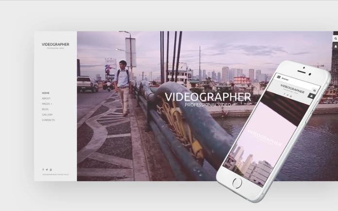 Videographer Responsive Joomla Template