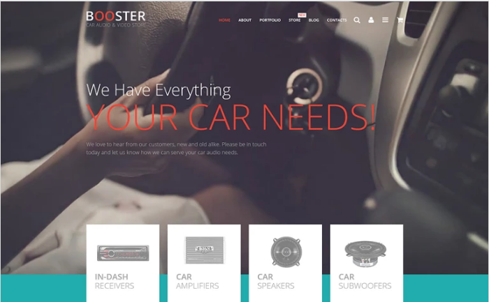 Car Audio-Video WooCommerce Theme