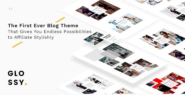 Glossy: Affiliate WordPress Themes