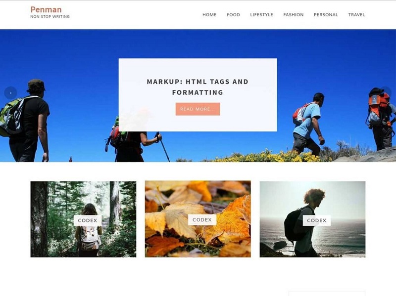 Penman: Free News WordPress Themes