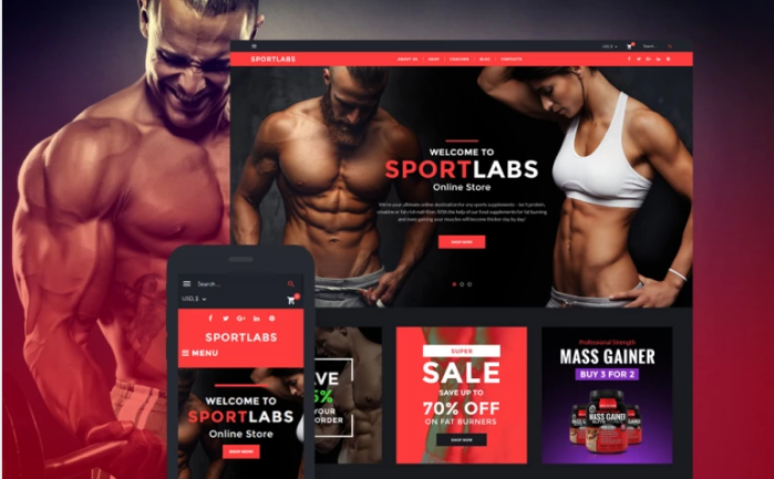 SportLabs WooCommerce Theme