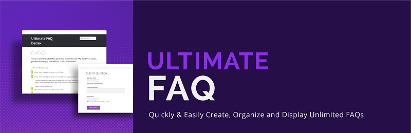 Ultimate FAQ Free WordPress FAQ Plugin