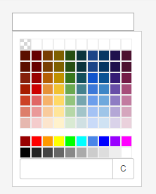 Bootstrap Colorpicker Plus