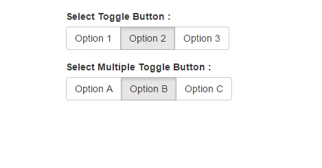 Bootstrap Select Togglebutton