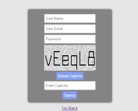 Captcha System