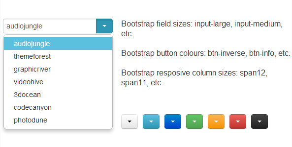 Custom Select for Twitter Bootstrap 2