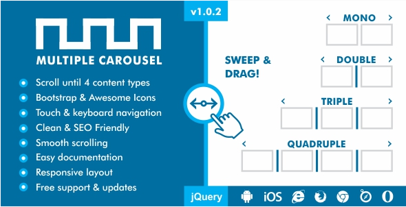 Multiple Carousel: jQuery Carousel Plugins