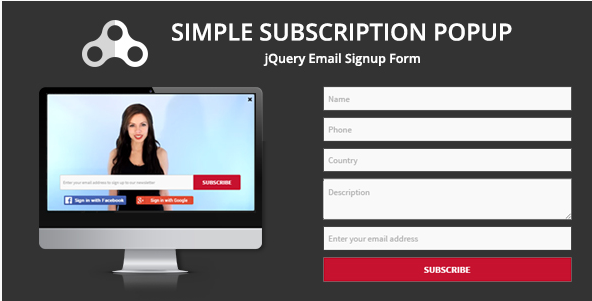 Simple Subscription Popup
