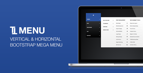 TT Menu: jQuery Bootstrap Plugins