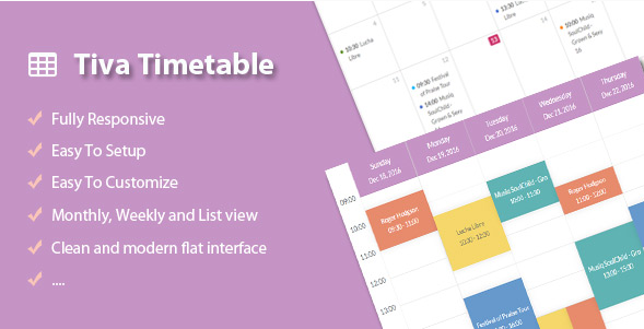 Tiva Timetable