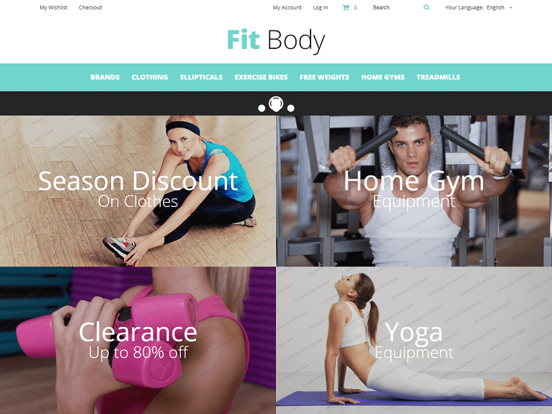 FitBody Magento Themes