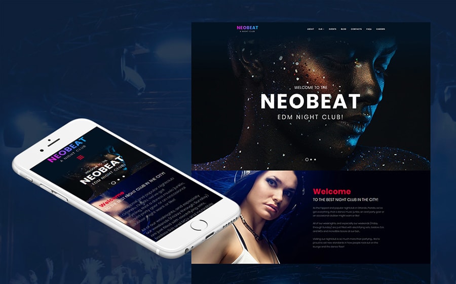 Neobeat TemplateMonster Themes on March
