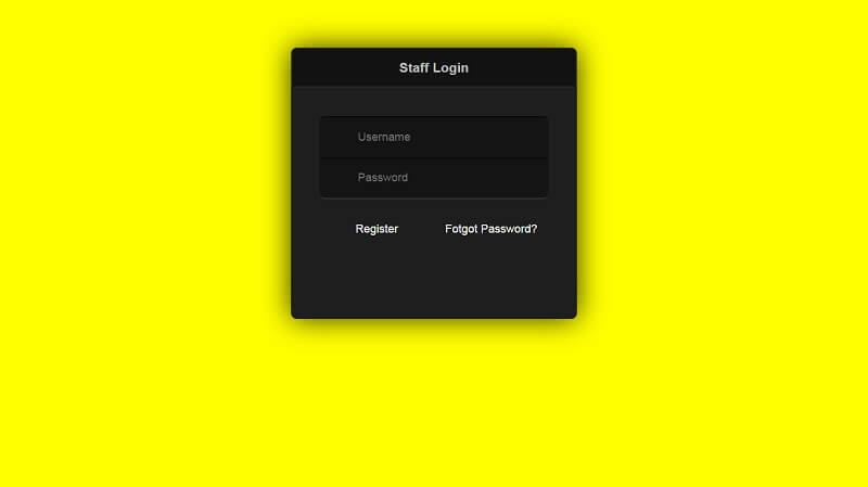 CSS Form Free HTML CSS Forms