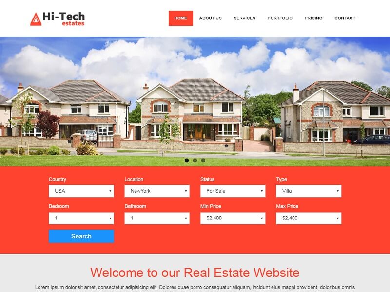 26 Best Free Real Estate HTML Website Templates