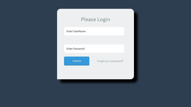 Jquery CSS form