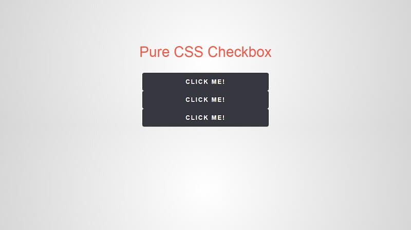 Pure CSS Checkbox