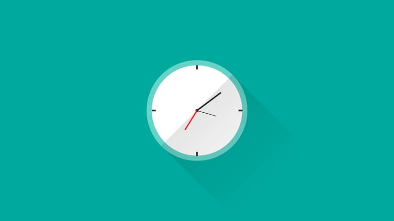 Pure CSS Clock (animated)