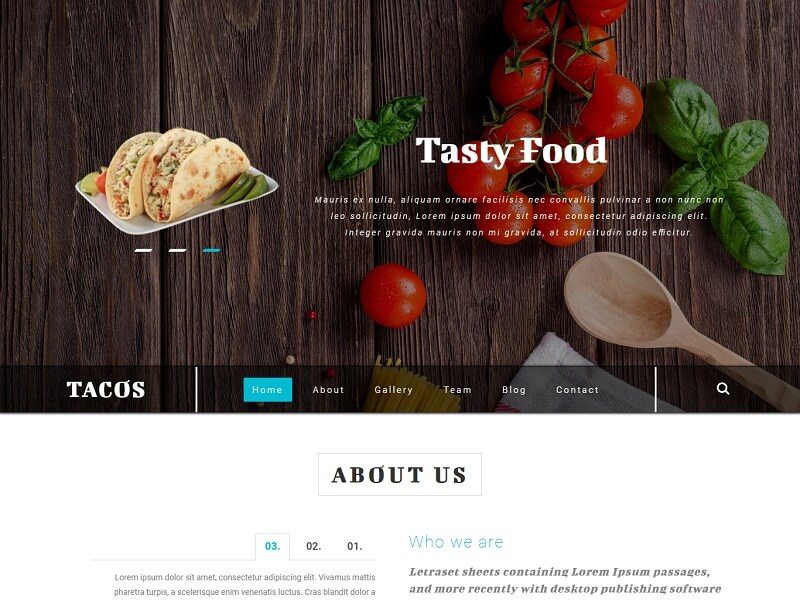 22 Best Free Restaurant HTML Website Templates