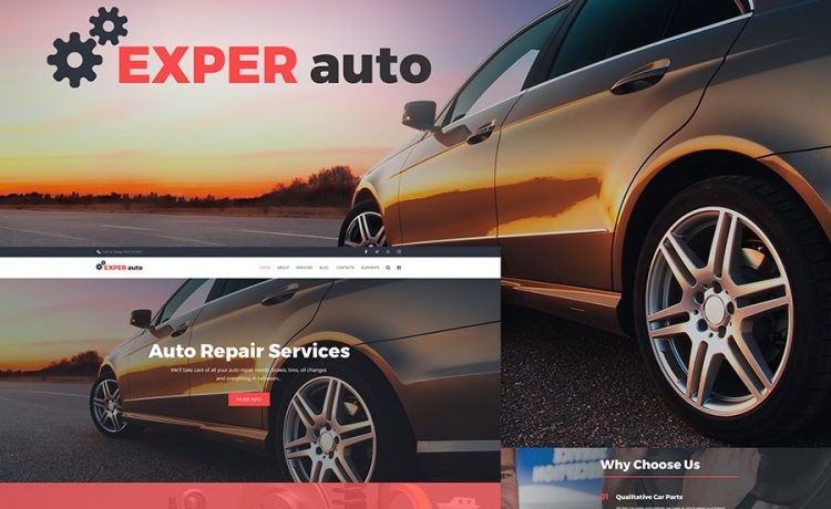 WordPress Themes for Car and Motorcycle Repair Services