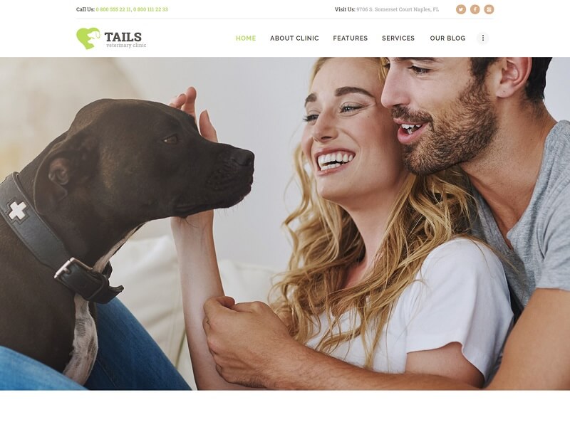 Tails: WordPress Animals Themes