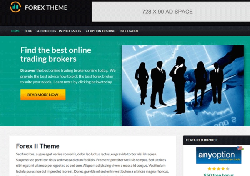 Forex 2 Theme