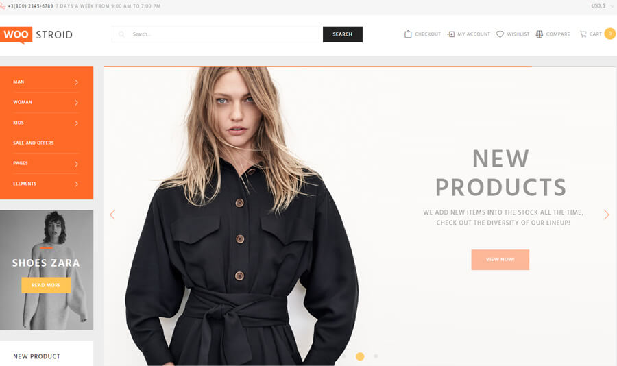 Multipurpose Woostroid Theme For Your Online Store