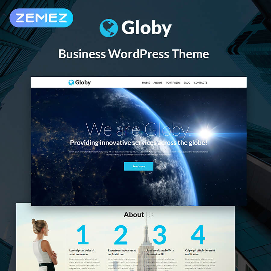 Globby - Your Astonishing Business WordPress Website