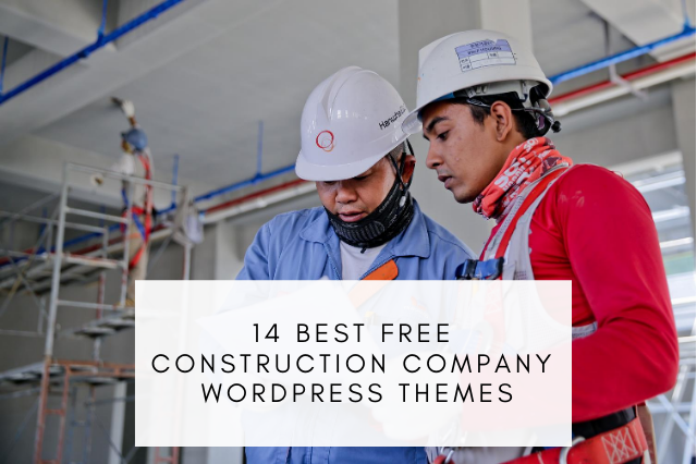 Best free construction company WordPress themes