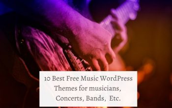 Best Free Music WordPress Themes In 2020