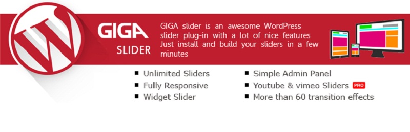 GIGA Slider Free WordPress Slider Plugins