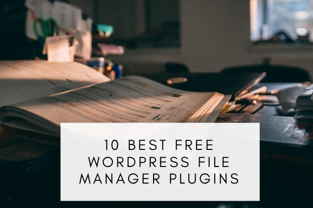 Best Free WordPress File Manager Plugins