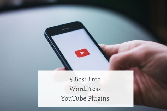 Best Free WordPress YouTube Plugins