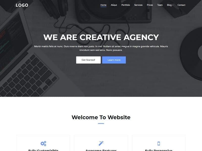 18 Best Free Creative HTML Website Templates 2020 Wpshopmart