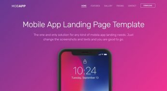 24 Best Free Landing Page HTML Website Templates 2024