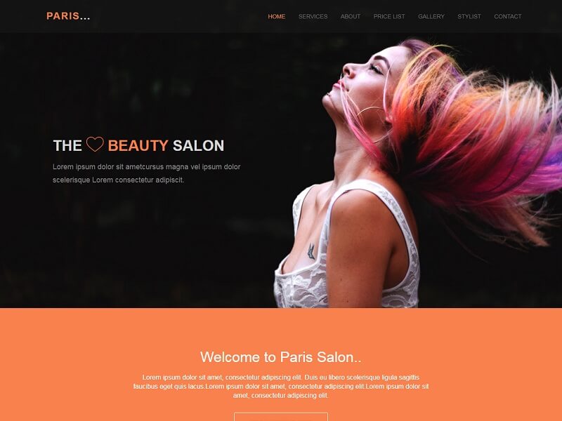 17 Best Free Spa Salon HTML Website Templates 2023 | Wpshopmart