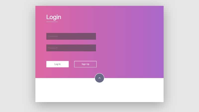 Login Form Animation