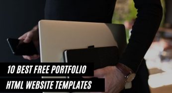 10 Best Free Portfolio HTML Website Templates In 2024