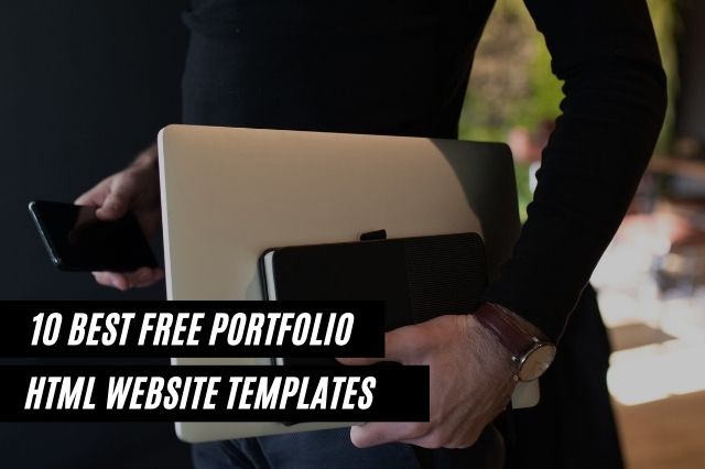 Best Free Portfolio HTML Website Templates