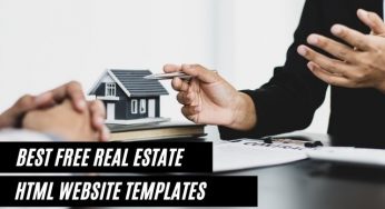 10 Best Free Real Estate HTML Website Templates In 2024