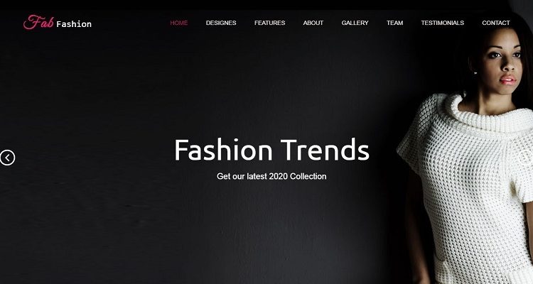 Free Fashion Website Templates Html Printable Templates