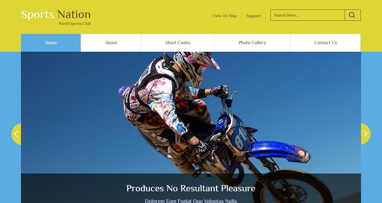 Free Sports HTML Website Templates