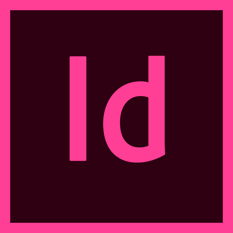 adobe indesign cc vector logo